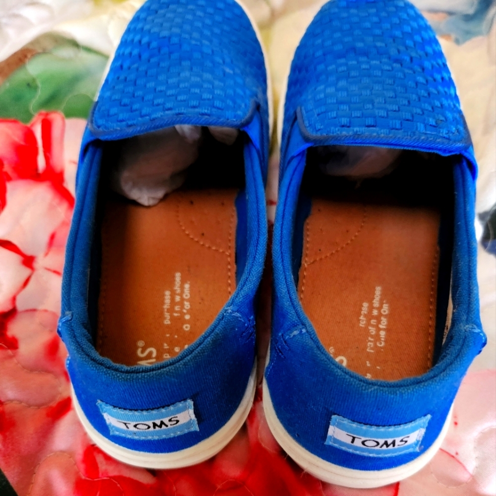 Tom's Boy Sneaker size 6